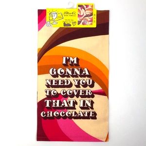 Retro Dish towel, 21” x 28”